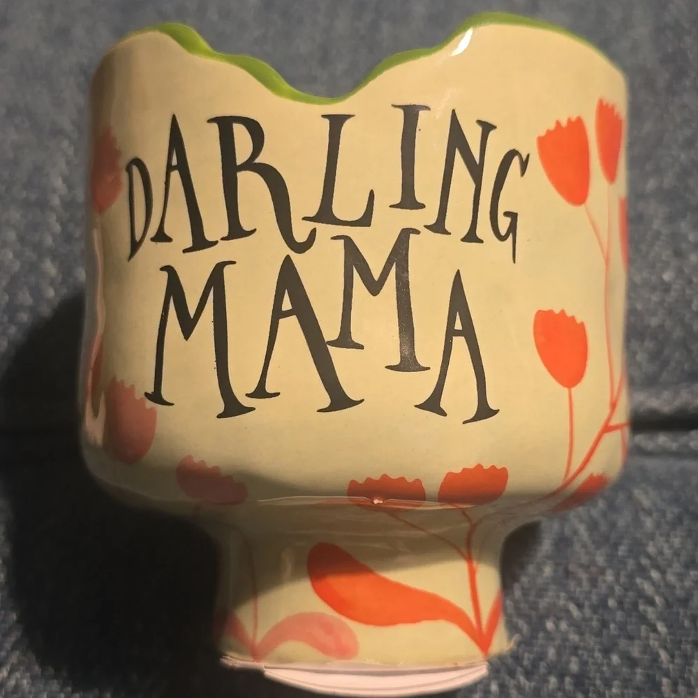 NEW Natalie Ferstendik x Anthropologie Floral Wildflower Bouquet Ceramic Candle